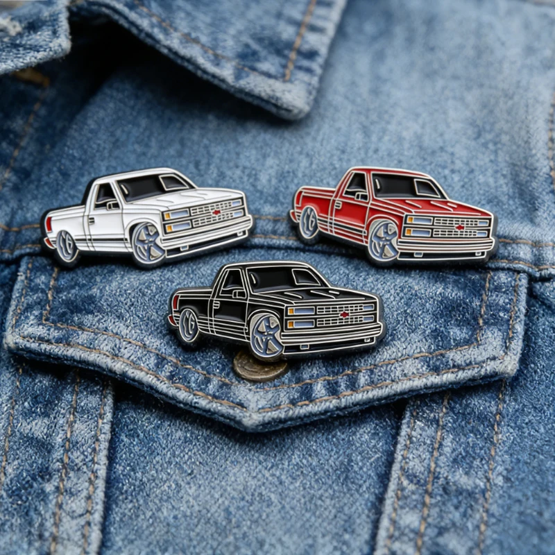 Retro Auto Mexiko-Stil Metall-Clip-Pin Golf-Hut-Clip Markierungsnadeln Trendiger Mützen-Clip Kleidungs- und Taschen-Pin Schmuck Geschenke für Auto-Enthusiasten – Detail 7