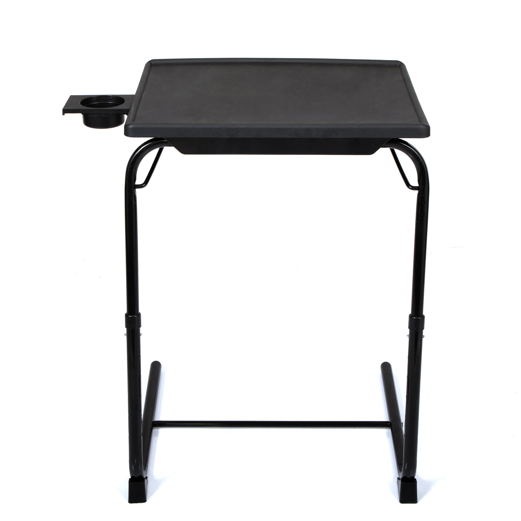 Portable Computer Table Office Desk Height & Angle Adjusting Furniture, Black