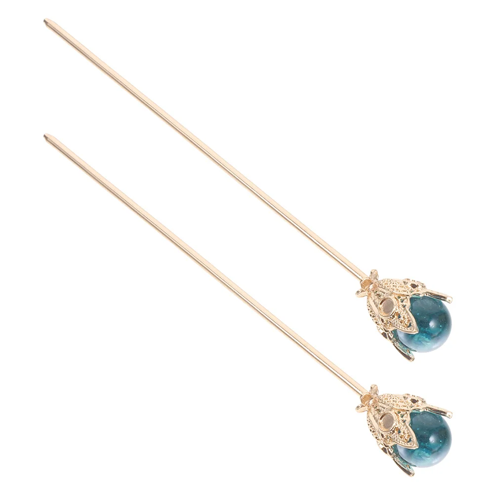 

Metal Vintage Hair Stick Chinese Style Hairpin Durable Decorative Hair Clips for Ladies Updo Styles Chinese Hairpin Stick