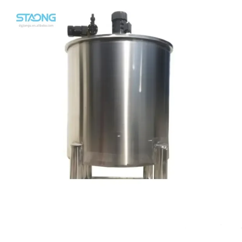 Mixing Tank Liquid Mixing and Blending Tank Stainless Steel Dishwashing Liquid Shower Gel Heating and Blending Machine