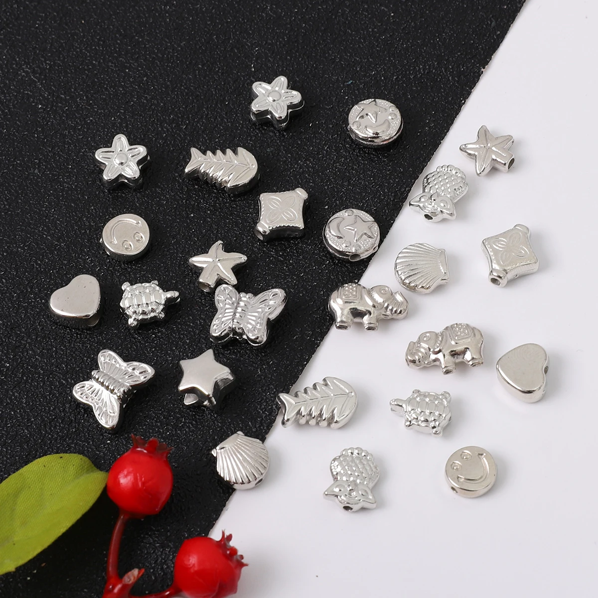 30-шт-серебряного-цвета-ccb-сердце-бусины-Сова-бабочка-цветок-бусины-разделители-для-изготовления-ювелирных-изделий-diy-браслет-ожерелье-ручной-работы-ремесло