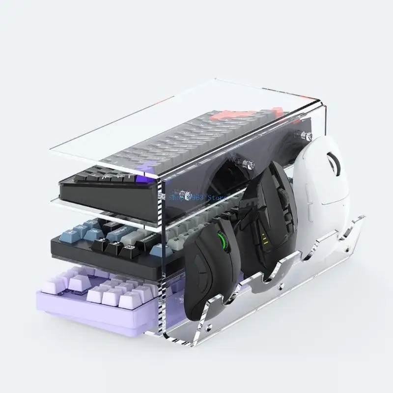 L4MA MOU KEYBOARD ACRYLIC MOUS STYLISH STANSEI 3-Tier Keyboard Stand Stand Bracket