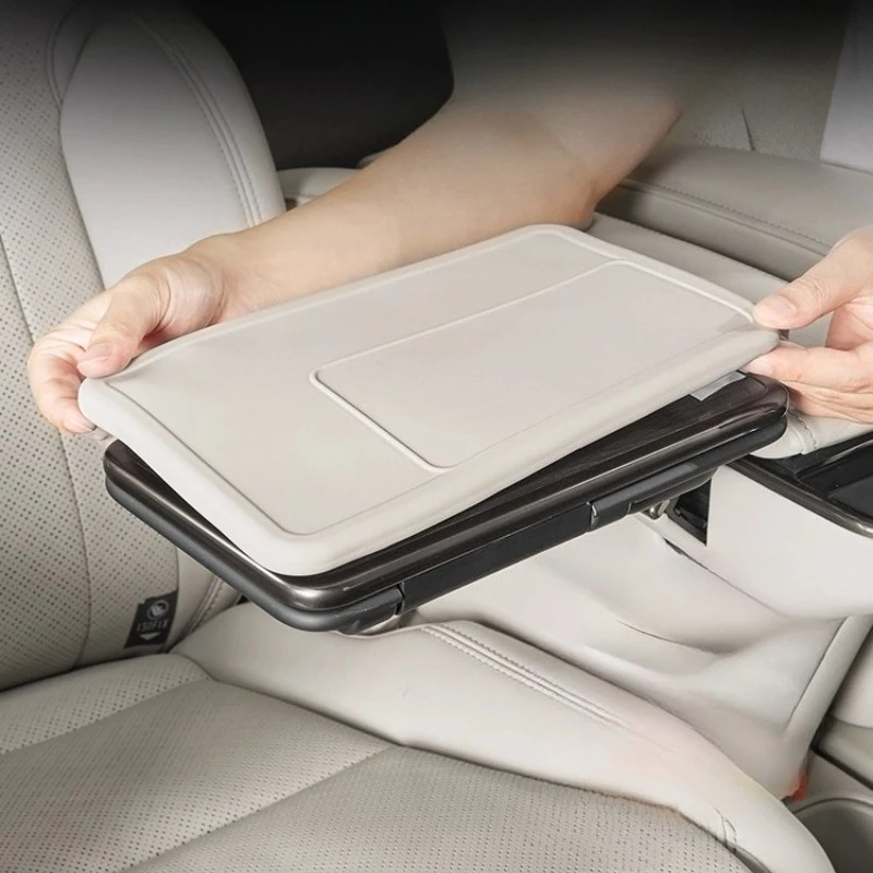 Medium Row Small Table Board Silicone Cover Pad For Toyota Alphard Vellfire Lexus LM 40 Series  Modification Accessories Tools