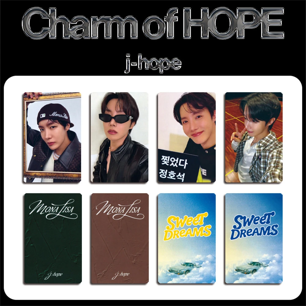 3/4 قطعة/المجموعة/مجموعة بطاقات صور KPOP J-HOPE وألبوم منفرد وماذا بطاقات بريدية ورقية عالية الدقة سحر الأمل بطاقات LOMO على الوجهين جمع الهدايا #2