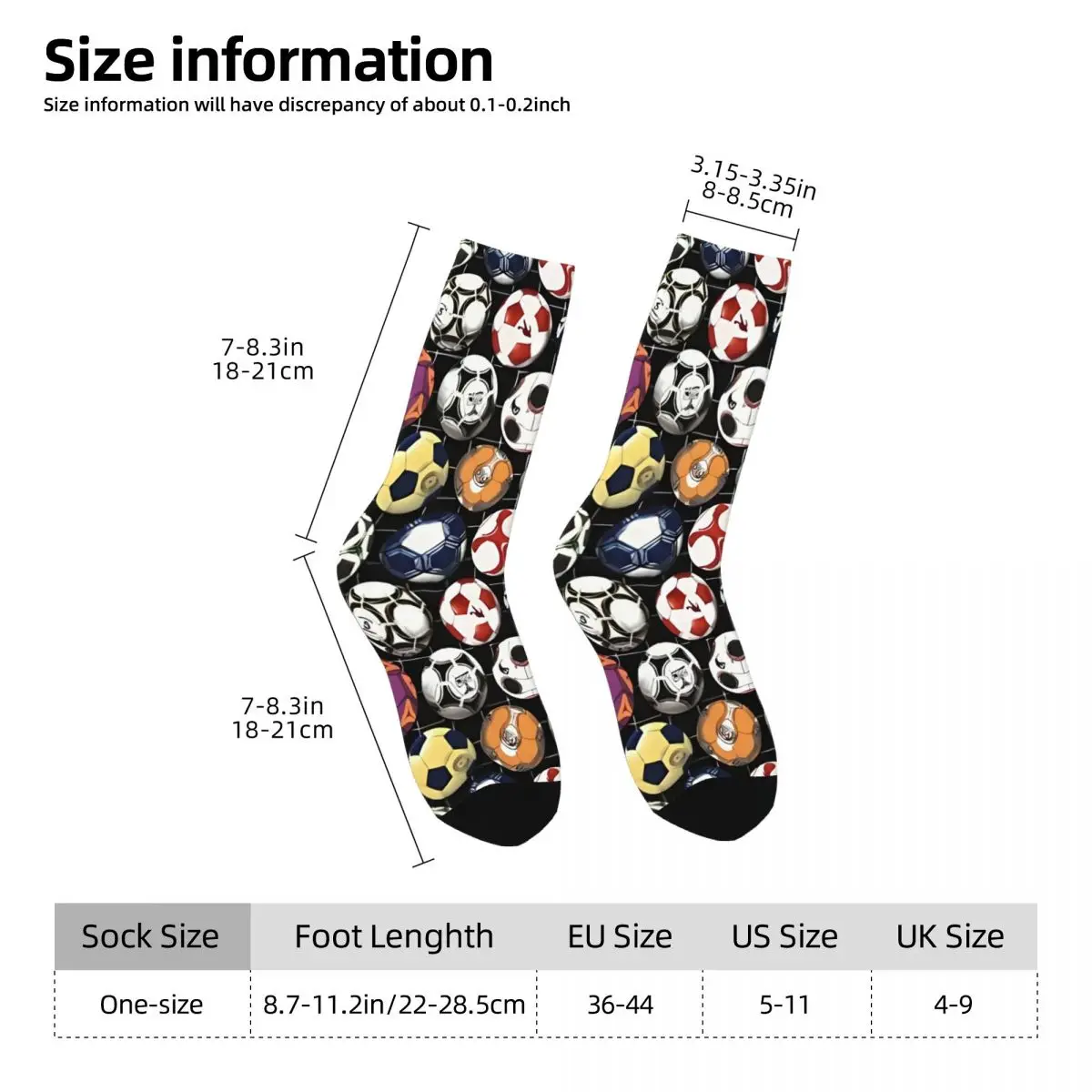 Football Sock Printed Man Polyester