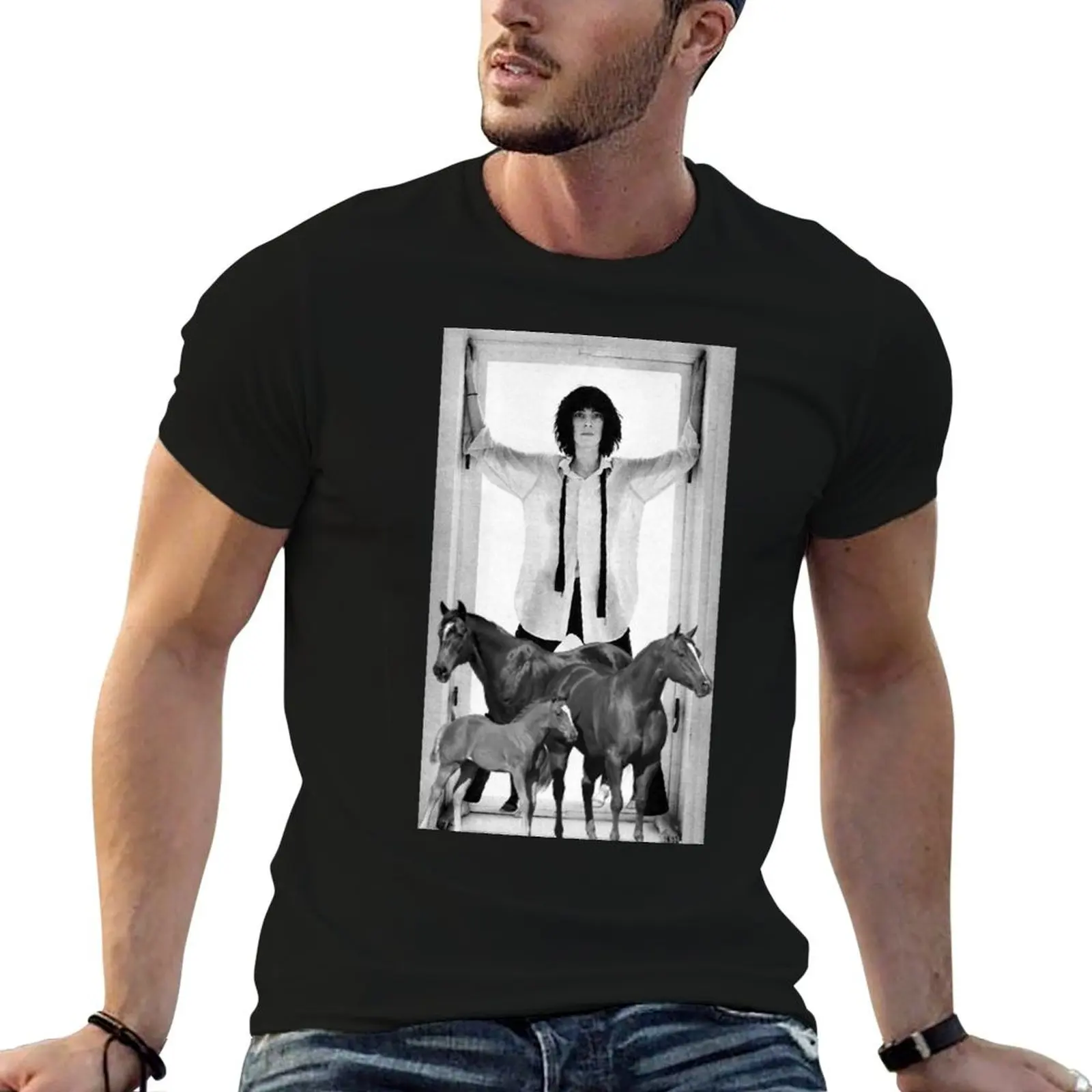 

Patty Smith - Horses. T-Shirt funny t shirts dark humor t shirts for man graphic funny T-Shirt