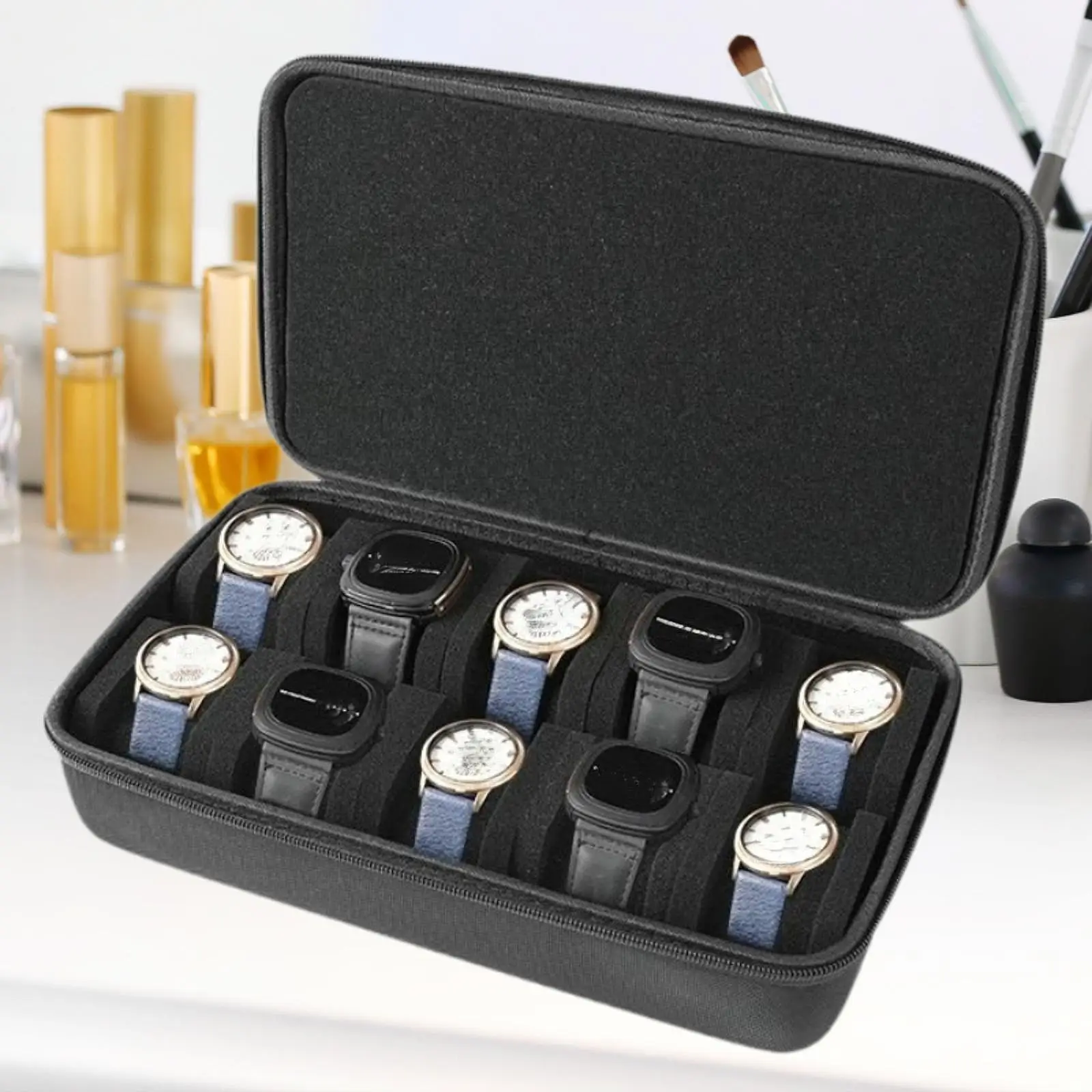 Watch Travel Case Carrying Case Organizer Box Watch Storage Box for Sports