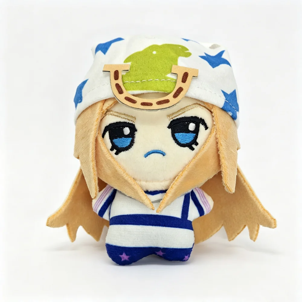 Anime JOJO Steel Ball Run Cosplay Johnny Joestar Gyro Zeppeli Puppe Plüsch Stoffpuppen Raumdekoration Weihnachtsrequisite – Detail 5