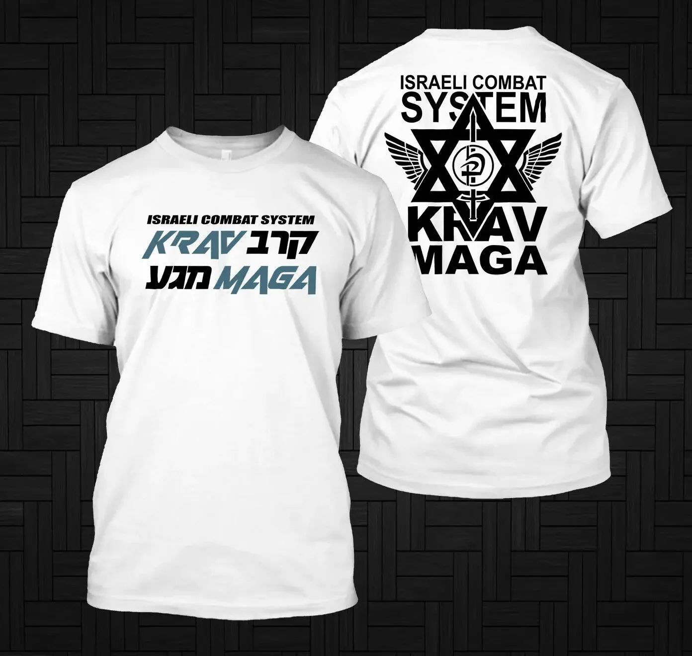 Israeli Combat System Krav Maga Men Custom T-shirt Short Casual 100% Cotton Shirts Size S-3XL