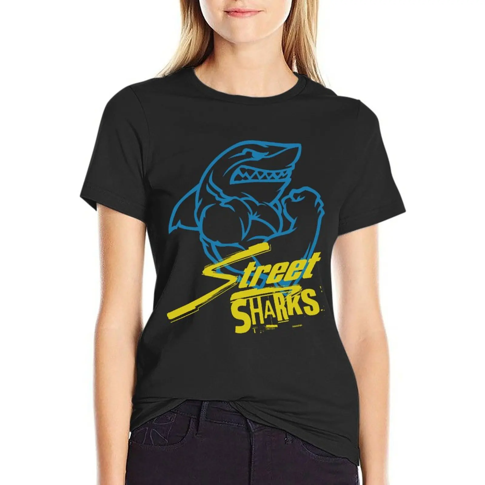 Let's kick some fin! T-Shirt Blouse cute clothes heavyweights Woman clothing