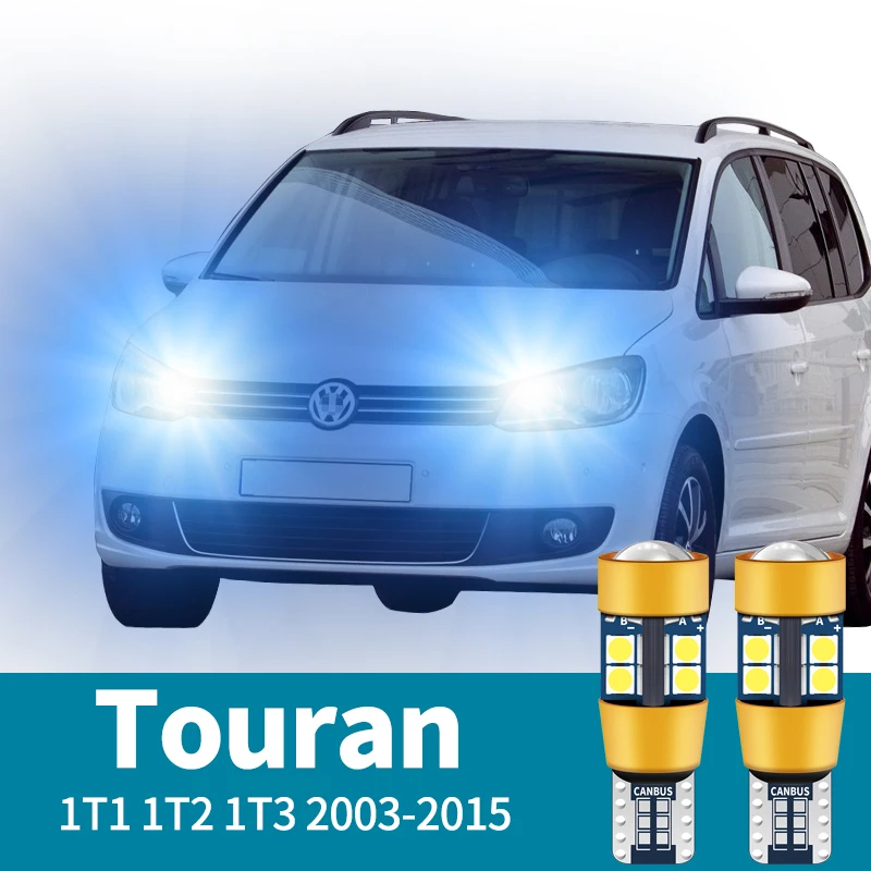 2pcs LED Parking Light For VW Volkswagen Touran Accessories 2003 2004 2005 2006 2007 2008 2009 2010 2011 2012 2013 2014 2015