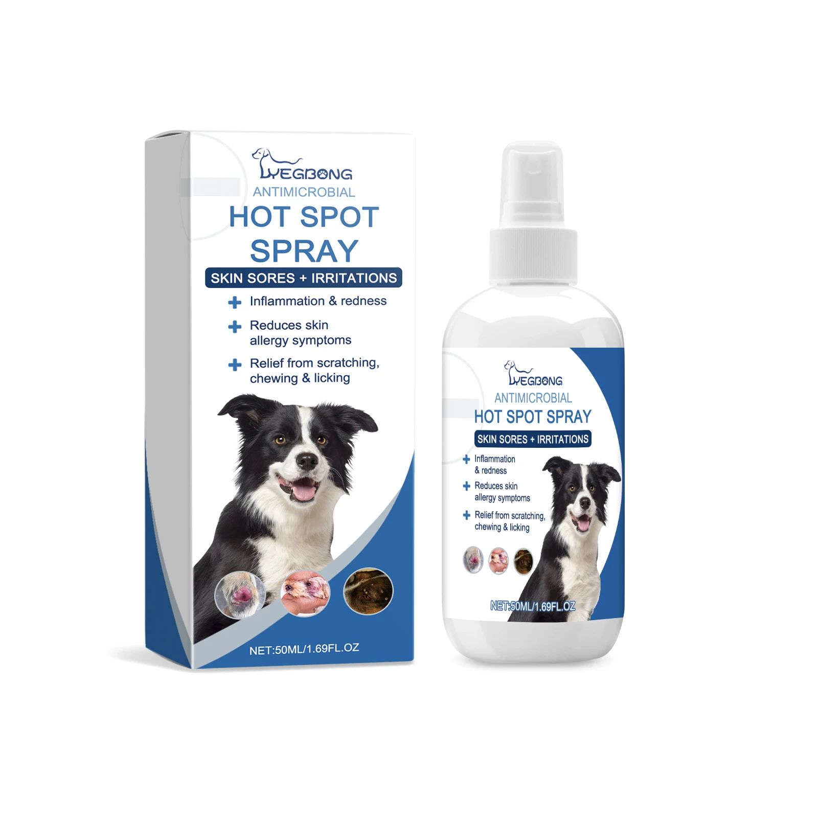 

Yegbong Spray Pet Cat And Dog Gentle Cleaning Care Shiny Fur