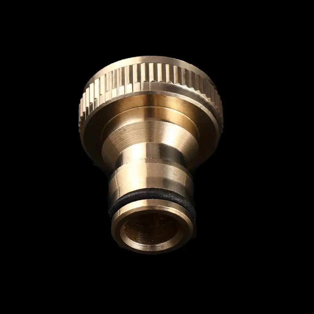 High Quality Practical Useful Tube Gardening Snap Threaded Hosepipe Water Hose Adaptor Tap Quick Connector Brass