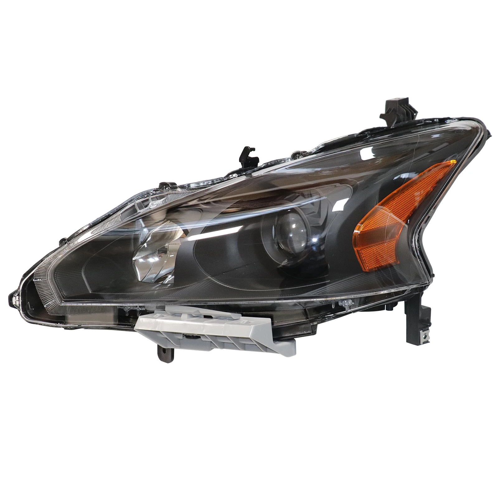 Halogen Projector Headlight Left Driver Side Headlamp Fit For 2013-14 2015 Nissan Altima Sedan