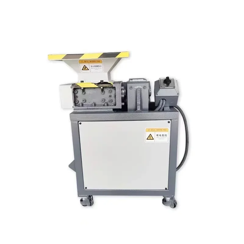 New Style Waste Wee Scrap Tires Plastic Double Shaft Shredder Industrial Aluminum Can Twin Shaft Mini Shredder Machine