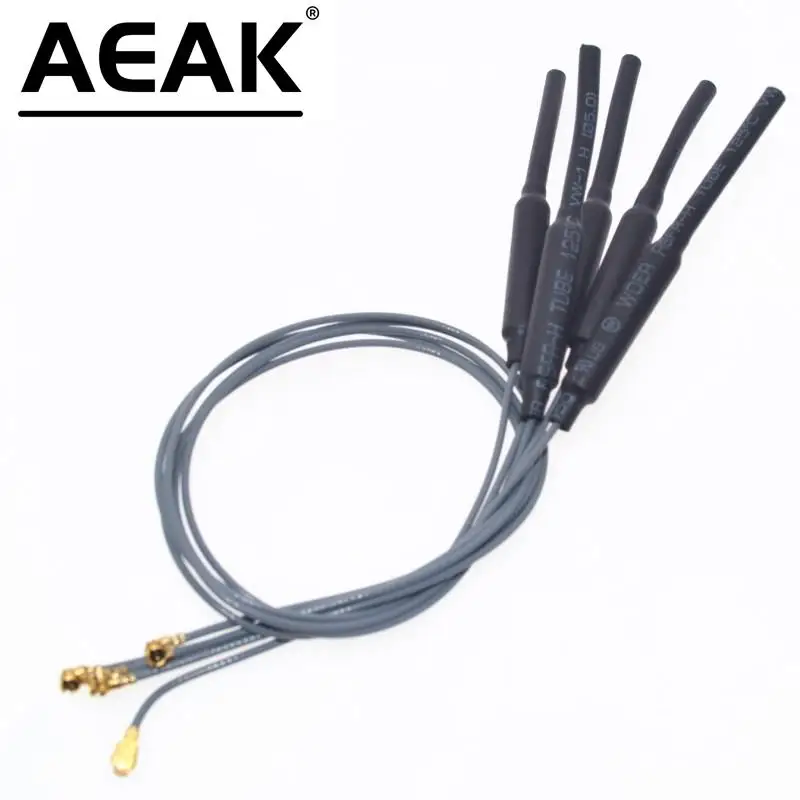 2.4GHz WIFI Antenna 3dbi Ufl IPX Connector Brass Inner Aerial 29cm Length 1.13 Cable HLK-RM04 ESP-07