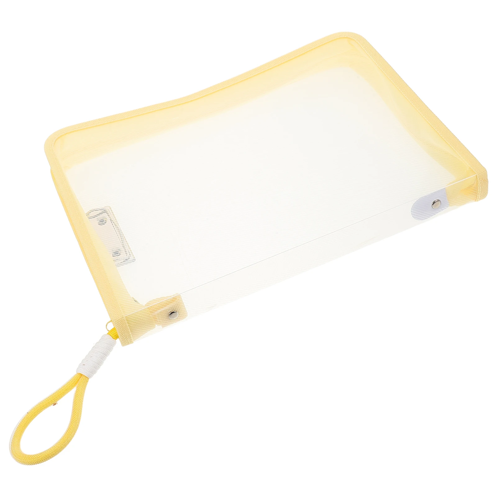 

Waterproof File Bag Holder Student Stationery Pencil Case Office Supply Organizer Yellow Students Man