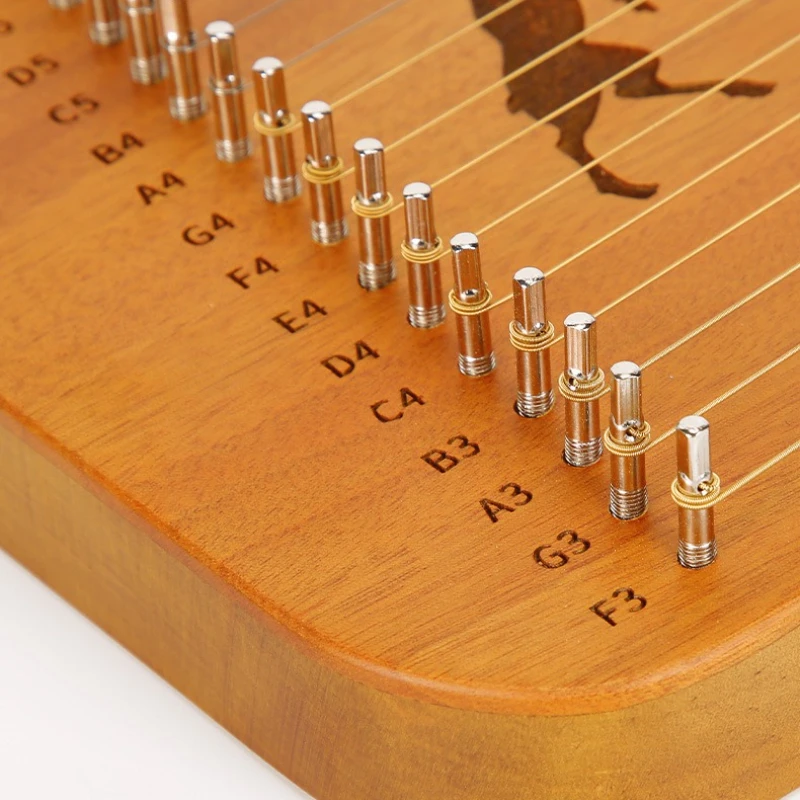 لير القيثارة 16 19 24 سلسلة المحمولة ليرة القيثارات المهنية اللعب الخشب القيثارة الصينية الكبار الأطفال الآلات الوترية الصغيرة