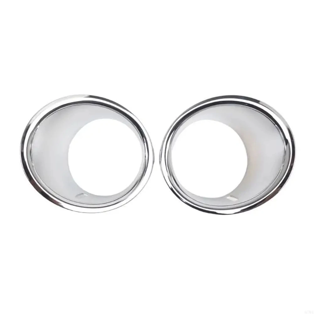 

2 PCS Front Fog Light Frames Snap-on Design Fit for Mini Cooper R55 R56 R57 2007-2011 51112753661, 51112753662