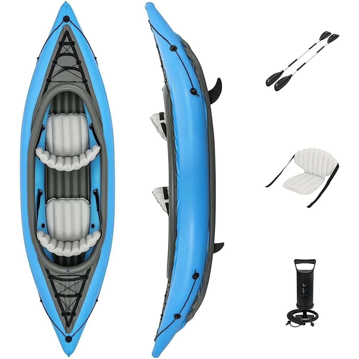 Hydro-Force Cove Champion X2 Kayak Set 331 x 88 x 45 cm, Customized