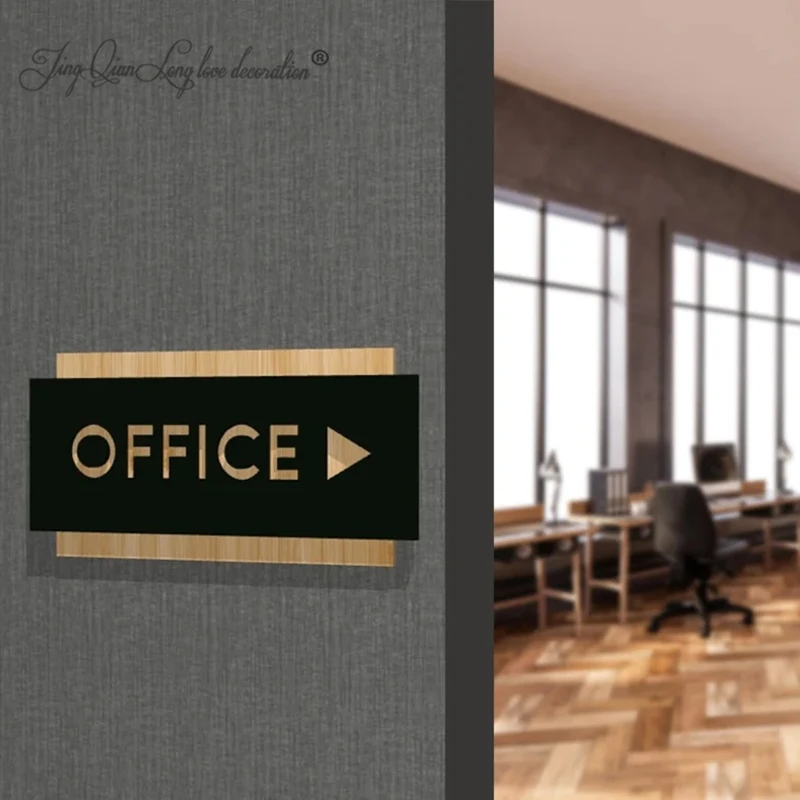 

Personalised Wooden Door Sign, Number Plaque, Custom Wall Room Plate, Company, Cafe ,Office, Apartment, Hotel Signage