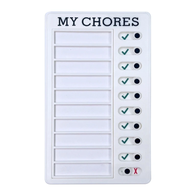 Reusable Memo Checklist Check Plan Memo Daily Planner Task Pad Blank Home Office Schedule for Elder RV Chores To Do List