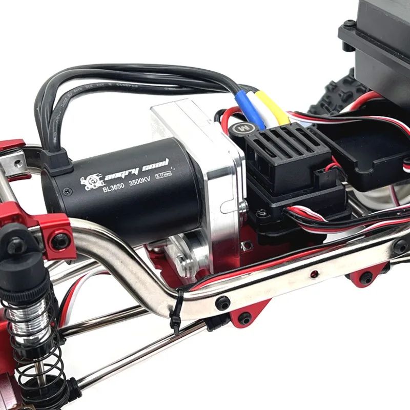 أجزاء ترقية معدنية MJX 1/12 H12Y H12Y + RC 4MD لأجزاء غلاف صندوق الموجة المتوسطة للتحكم عن بعد #3