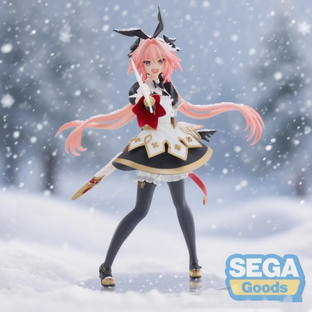 

SEGA In Stock Original FIGURIZM FGO Fate Grand Order Astolfo Swordsman Action Anime Figure Model Collectible Toys Kawaii Gift