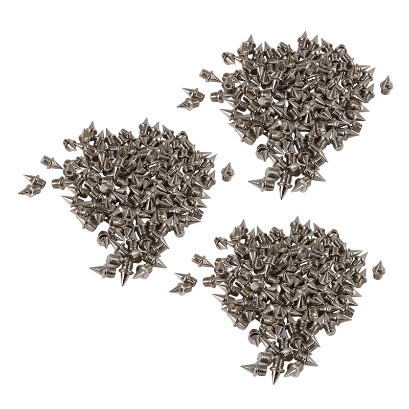 Quente 360 Peças Spikes Studs Cone Sapatos de Substituição Picos para Esportes Tênis Pista Formadores Screwback Pinça mm Novo