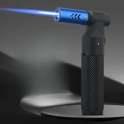 HONEST Gas Lighter Jet Butane Cigar Lighter Windproof Kitchen Tube Barbecue Metal Jewelry Welding Lighter Outdoor Gadgets ForMen