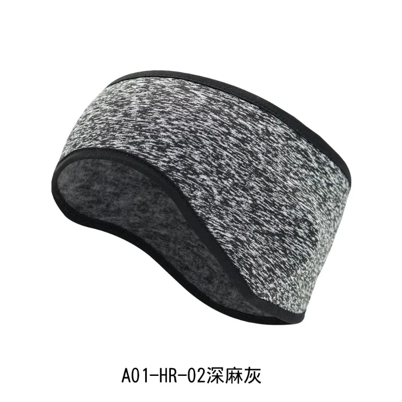 Autumn and Winter Fleece Outdoor Ear Protection Headband Sports Running Cycling Warm Head Cover Cover Forehead Belt