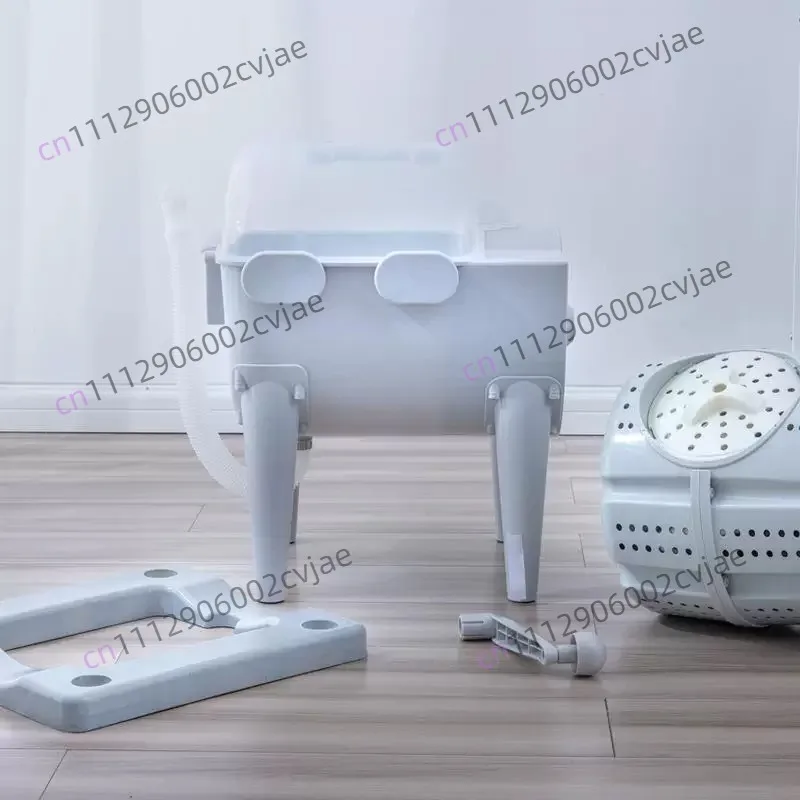 Integrated hand crank, manually plug in the drum, dry cleaning washing machine, small throw student dormitory washing