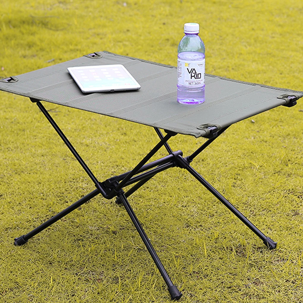 Outdoor Portable Collapsible Table Easy To Assemble Compact Storage Rust-resistant Durable Materials