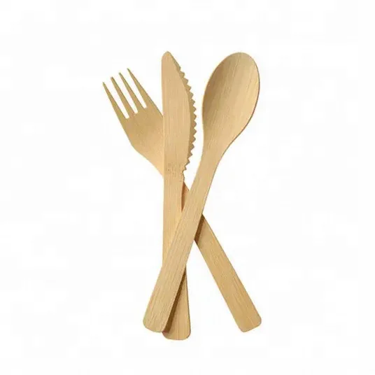 

Hot sale popular disposable wooden spoon fork knife cutlery set wood cutlery spoon wooden disposable cutlery set