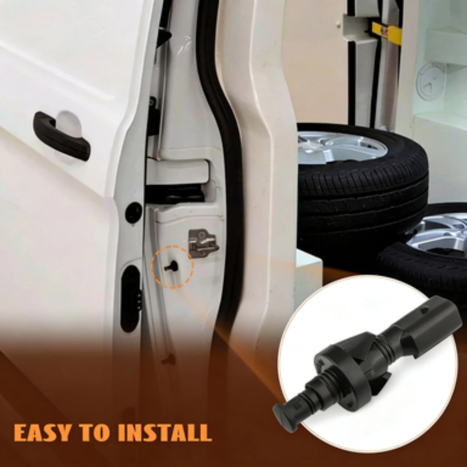 Interruptor de puerta corredera personalizado para coche Ford Transit Mk6 Mk7 Mk8 1945514, interruptor de puerta corredera de plástico negro 1945514 resistente al desgaste