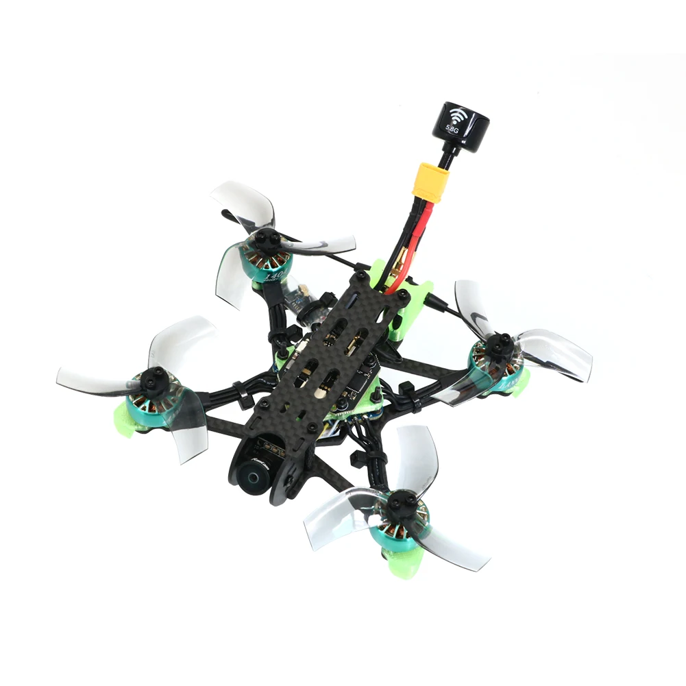 2,5-дюймовый гоночный дрон RC FPV с камерой Nano4 1/3 дюйма 800TVL QAV250 Дрон FPV с дальним расстоянием полета DIY Фристайл Racing