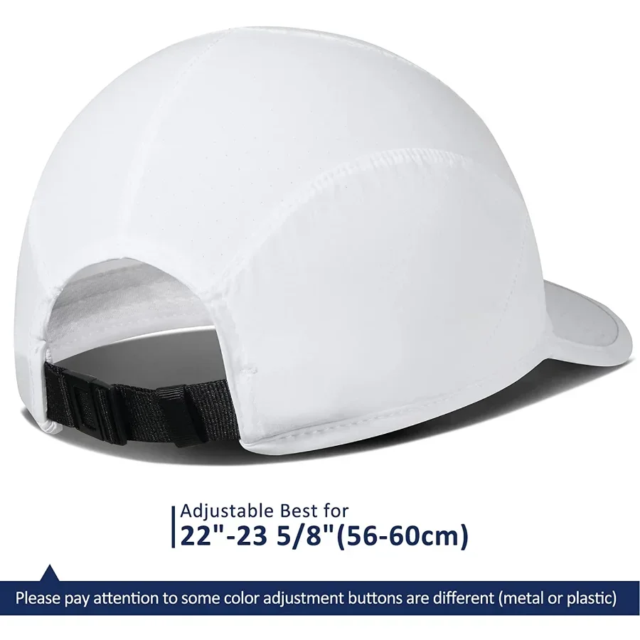 GADIEMKENSD Stretch Sport Hat with Soft Brim Quick Dry Lightweight Breathable Running Caps Unisex M36