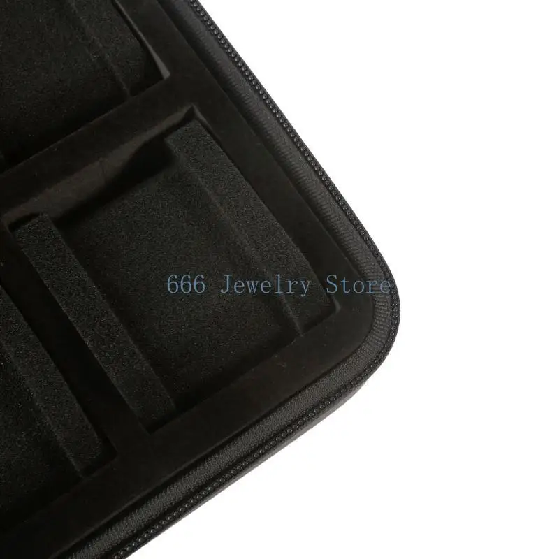 

F2TD Органайзер для дорожных часов 8 слотов Чехлы для часов для мужчин Наручные часы Дисплей для хранения