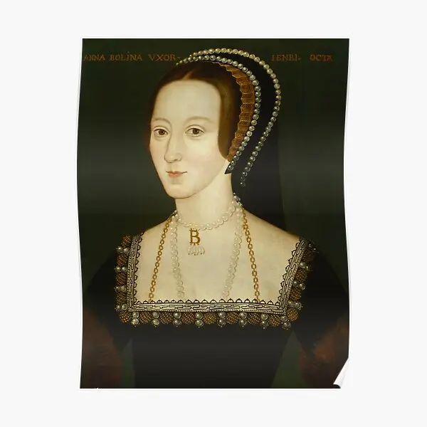 Anne Boleyn  Poster Funny Decor Art Mural Print Picture Wall Vintage Decoration Room Home Modern Painting No Frame