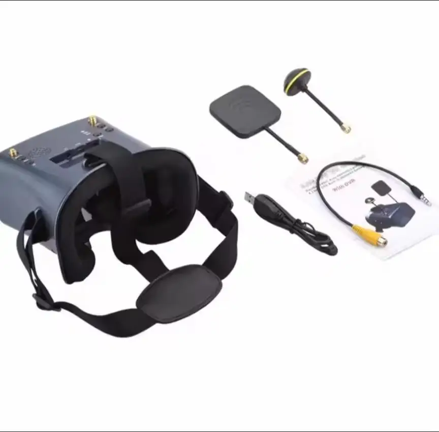 ev800d eachine 5.8G 40CH 4.3 Inch 800*480 Video Headset HD DVR Diversiteit FPV Bril Ingebouwde 3.7 V/2000mA batterij Voor EV800D RC Model FPV Drone