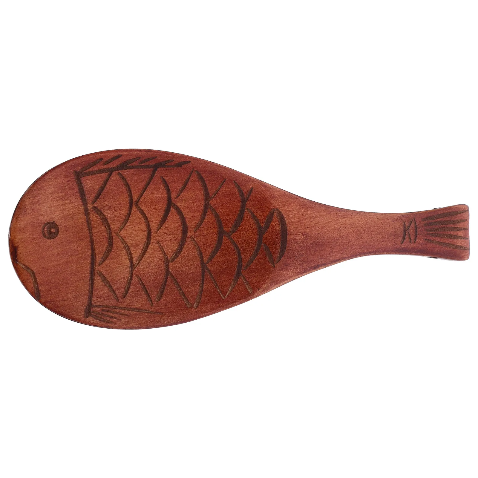 

Pattern Spoon Wood Shape Long Handle Retro Bamboo Wooden Rice Paddle