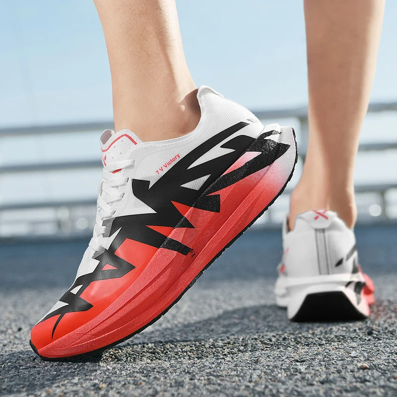 Zapatos de tenis profesionales para hombre, zapatillas ligeras transpirables para correr, antideslizantes, resistentes al desgaste, para maratón al aire libre, entrenamiento de jogging