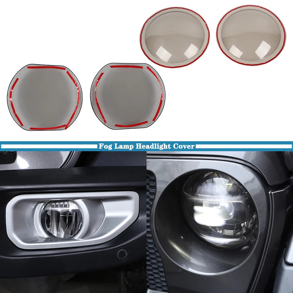 

Car Front Fog Light/Headlight/Rearview Signal Lamp Cover Trim for Jeep Wrangler JL Gladiator JT 2018-2024 Exterior Accessories