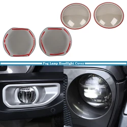Car Front Fog Light/Headlight/Rearview Signal Lamp Cover Trim for Jeep Wrangler JL Gladiator JT 2018-2024 Exterior Accessories