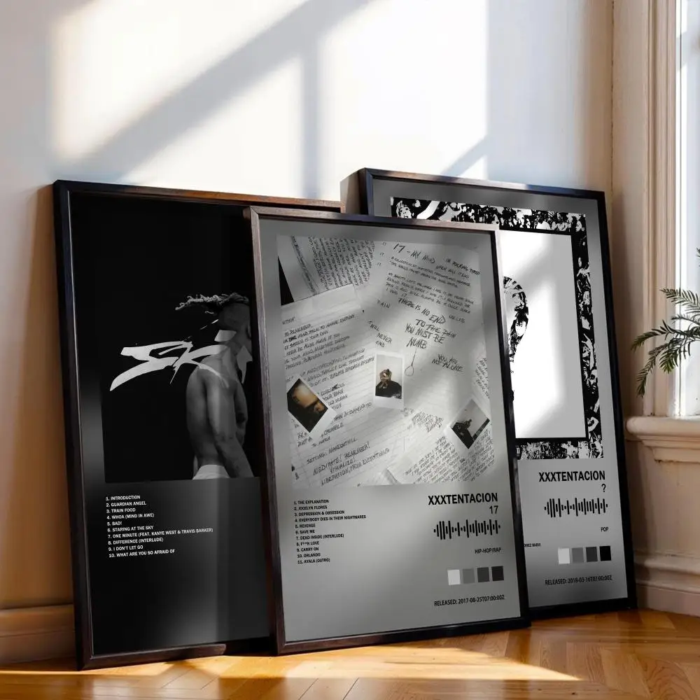XXXTENTACIONS Poster Music Album Cover For Room Canvas Painting Print Art Home Wall Decor Picture Gift
