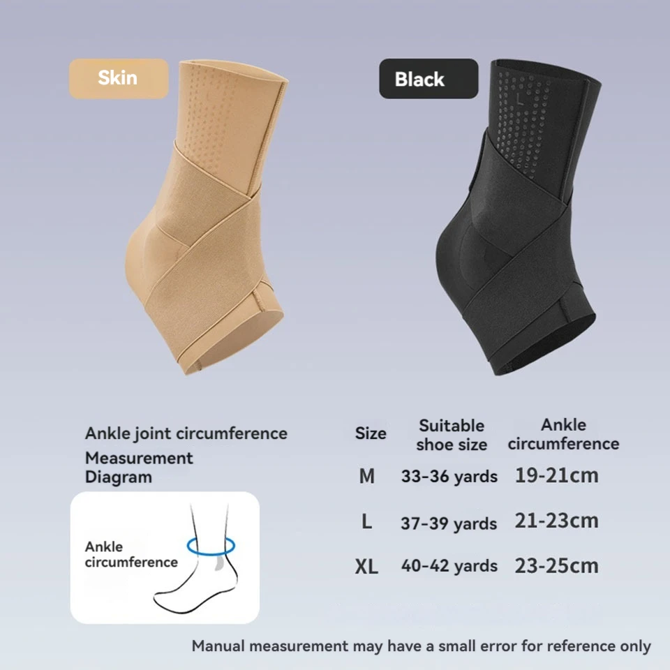 AOLIKES Ankle Brace,Compression Ankle Support,for Men and Women with Sprained Ankles, Ankle Wrap Stabilizing Ligaments