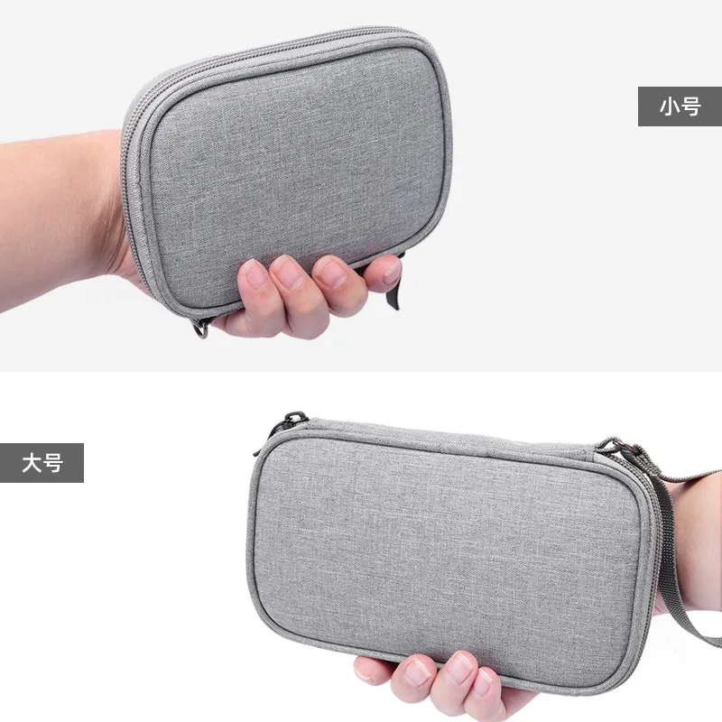 NEW Travel Organizer Bag Cable Storage Organizers Pouch Carry Case Portable Waterproof Storage Bags For Cable Cord