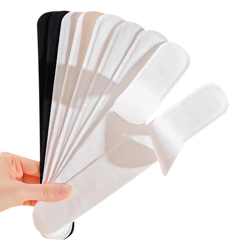 10/50/100PCS Hat Sweat Absorber Stickers Summer Cap Liner Bands Adhesive Sweatband Visor Size Reducer Pads for Comfortable Wear