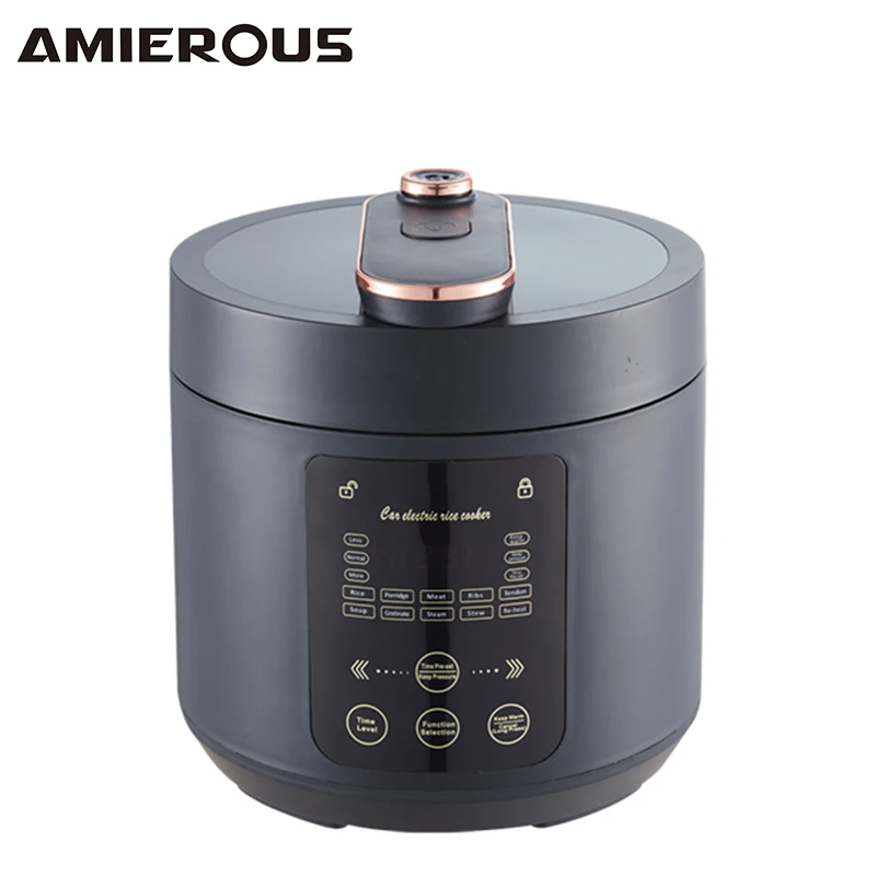 12-24V 120-200W DC Arier Multicooker Car pressure cooker for Truck Kitchen & Travel RV Camping