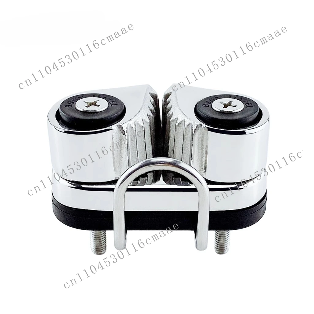Ball Rope Clamp 316 Stainless Steel Rope Clamp Sailboat Automatic Rope Clamp